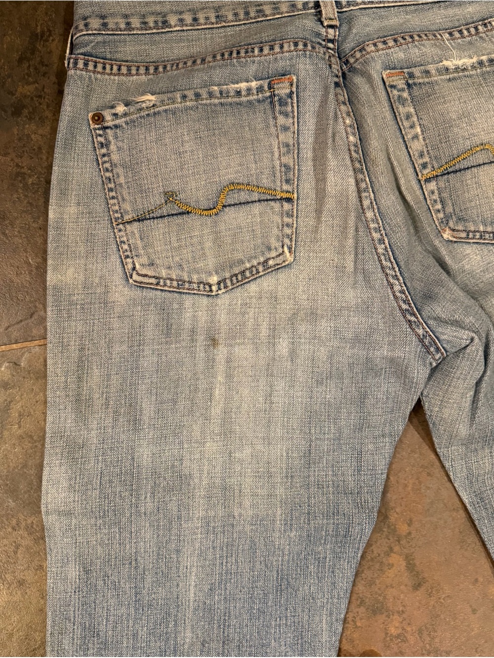 Men’s 7 For All Mankind Y2K Old School Classic Bootcut Jeans Size 33
